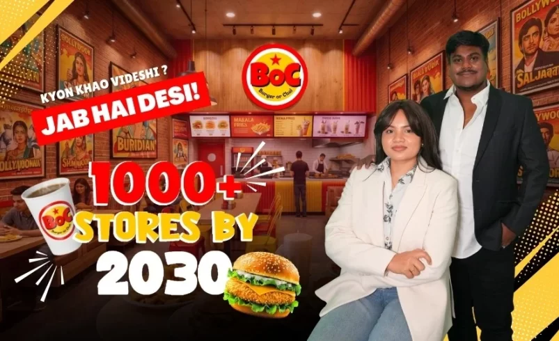 BoC (Burger or Chai) Sets Sights on 1,000 Franchise Outlets by 2030, Aiming to Shape India’s Desi-First QSR Growth Story