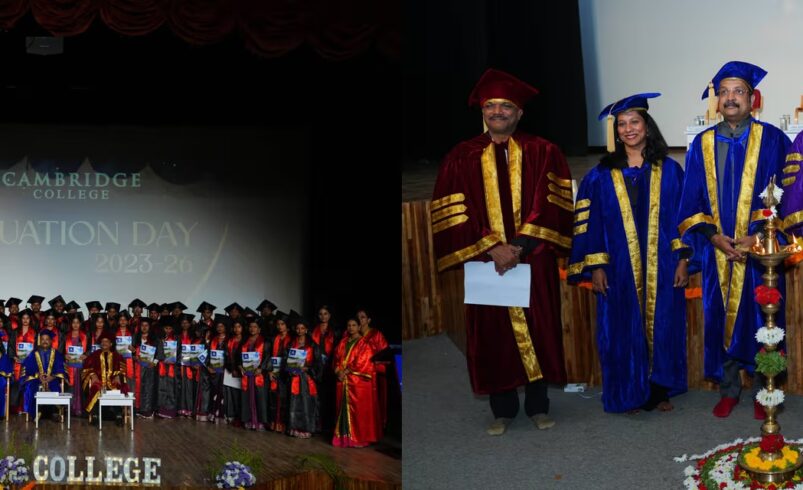 ‘Be Skill Oriented and Society Ready’: Chairman Shri D.K. Mohan Sets Vision at Cambridge College Graduation 2026