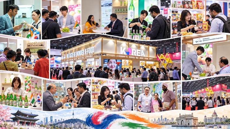 Korean Pavilion Strengthens Business Connections at Anuga Select India 2026